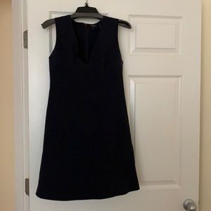 Theory a line dress navy
